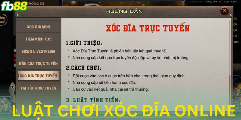 Giới thiệu luật chơi xóc đĩa cho người mới tìm hiểu